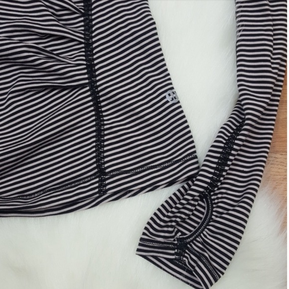 LULULEMON Sunset Salutation Long Sleeve Wrap Top 6 - Picture 8 of 8